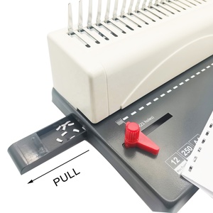 Máquina perforadora y <span class=keywords><strong>de</strong></span> encuadernación manual, peine perfecto <span class=keywords><strong>para</strong></span> oficina, A4, 250 hojas <span class=keywords><strong>de</strong></span> <span class=keywords><strong>papel</strong></span>, espiral - Product Image 4