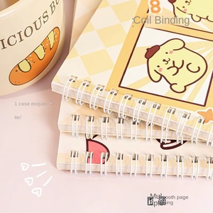 Sổ tay Sanrio dễ thương khổ A5, bìa da Culomi dày dặn, màu sắc tươi sáng, 60 trang, dùng làm nhật ký/sổ tay/sổ rời học sinh - Product Image 4