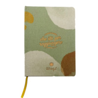Agenda/Journal/Notebook personnalisé A5 avec couverture en lin polyester rigide
