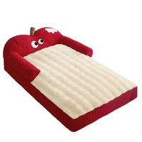 Nouveau lit pour chien en coton PP, vente en gros transfrontalière, adapté à toutes les saisons, amovible, lavable, coussin de couchage épaissi pour Noël, canapé pour chat