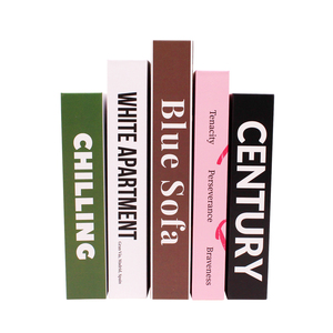 Luxury OEM Wholesale Decoration Coffee Book Tables Faux <strong>Dummies</strong> Book Coiffeur Shaped <strong>Boxes</strong> with Matt Paper - Product Image 3