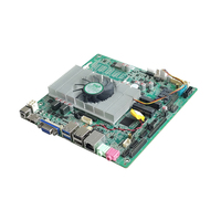 Placa Base Mini PC Intel Ivy Bridge I3HGP I5HGP I7HGP Integrada Inteligente 2026 con Ventilador, Bajo Consumo de Energía, MSATA