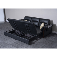 Muebles de diseño moderno para ahorrar espacio, sofá plegable, literas dobles, camas plegables de Metal de tela para adultos, Divano Letto aceptado
