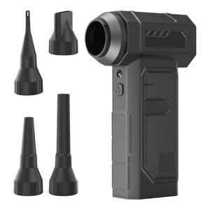 พัดลมเทอร์โบไร้แปรงขนาดเล็กแบบปรับแต่งได้ เครื่องเป่าฝุ่นพกพา น้ำหนัก 350 กรัม แรงลมสูง ไฟ LED ใช้งานได้หลากหลาย - Product Image 1