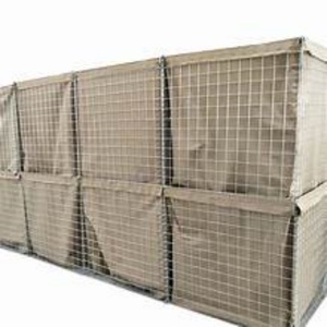 Aanpasbare Vierkante Gelaste Gabion Box Verdediging Barrière Explosieveilige Kooi Hoge Dichtheid Gegalvaniseerde Ijzerdraad Gabion Kooi - Product Image 4