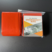 Sac de couchage d'urgence pour l'extérieur, pour le camping, la randonnée, l'escalade, résistant à l'humidité, anti-gel, portable et facile à ranger