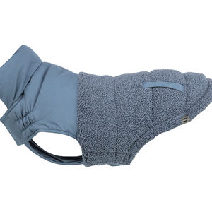 Manteau pour chien Ajou Shelter, taille S, bleu, doublé en polaire, vêtements chauds pour animaux de compagnie - Product Image 1