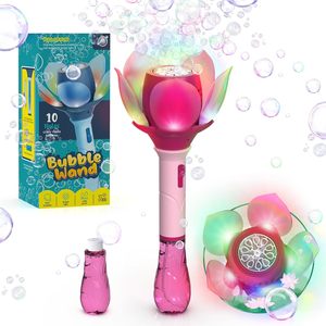 Light up tự động bong bóng Wands Blower cầm tay Sen bong bóng Máy Bong Bóng đồ chơi cho trẻ em cô gái chàng trai bên đám cưới ngoài trời trong nhà - Product Image 1