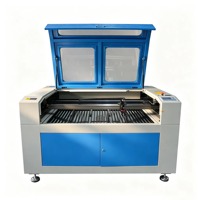 Machines de découpe laser CO2 150W pour bois MDF, verre et acrylique avec caméra, modèle 1390