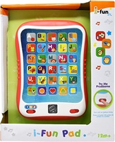 Juguete de tableta de aprendizaje para niños Aprender ABCs Sonidos Letras Formas Música y palabras