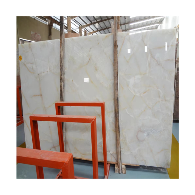 Back Lit White Onyx Wall Panels, Backlit White Onyx, White Onyx Marble Natural Stone Tile and Slab
