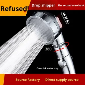 Nuovo Soffione <span class=keywords><strong>Doccia</strong></span> Intelligente di Terza Generazione con Display Digitale, Pressione Regolabile, per Bagno, Uso Domestico, Transfrontaliero - Product Image 3