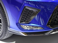 Rejilla de luz antiniebla para Lexus RX350 RX450h 2020 2021 2022, estilo F-Sport, cubierta de lámpara antiniebla para parachoques delantero, ABS, negro brillante