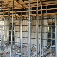 Étais de soutien en acier Q235 réglables en hauteur pour coffrage de dalle en béton, utilisation en extérieur