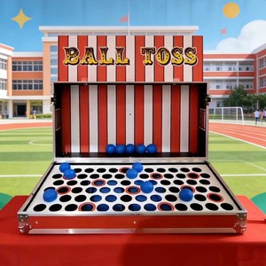 Jeu de lancer de balles de table pour parc d'attractions, utilisation commerciale, équipement de terrain de jeu intérieur/extérieur - Product Image 1