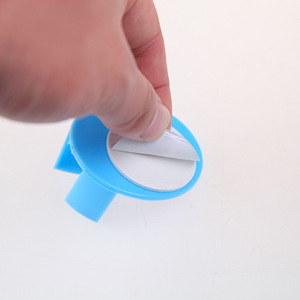 Round <b>Adhesive</b> Plug <b>Hook</b> 2 Pack Portable Cable Management <b>Hook</b> For Kitchen Utensils - Product Image 2