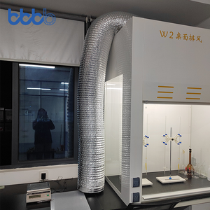 गर्म बिक्री लौ retardant उच्च तापमान प्रतिरोधी लचीला एल्यूमीनियम पन्नी वेंटिलेशन वाहिनी वाणिज्यिक रसोई निकास प्रणाली - Product Image 5