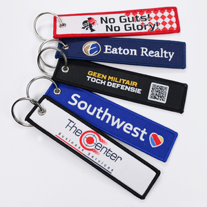 Porte-clés personnalisé, porte-clés brodé, design de mode personnalisé, logo de marque brodé, porte-clés brodé - Product Image 4