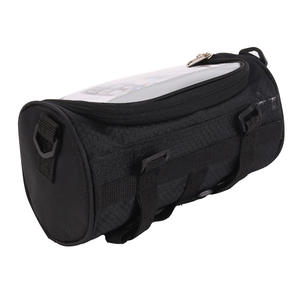 Bicycle Handlebar Bag With Touchscreen Phone <b>Pocket</b> Waterproof Front Beam Bag For Mountain <b>Bike</b> Black 1L Capacity - Product Image 4