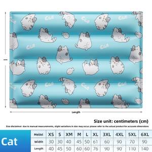 Tapis rafraîchissant pour animaux de compagnie en PVC, motif dessin animé mignon, pour l'été, coussin en <span class=keywords><strong>gel</strong></span> rafraîchissant pour chat et chien, résistant aux griffures et aux morsures, grand tapis rafraîchissant - Product Image 6