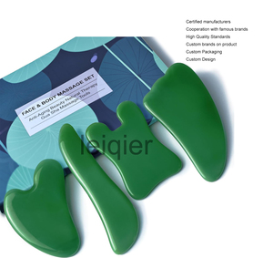 Custom Logo Guasha <span class=keywords><strong>Facial</strong></span> Tool Spa Acupunctuur Therapie Body Sloop Massage Board Trigger Point Behandeling Tool - Product Image 1