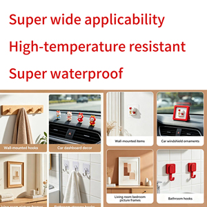 Cinta adhesiva acrílica de doble cara ultrafina y lo suficientemente resistente como para despegarla sin dejar rastros para reemplazar clavos. - Product Image 3
