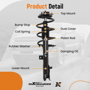 MaXpeedingrods - Juego de 2 Amortiguadores Delanteros con Resorte para Dodge <span class=keywords><strong>Caliber</strong></span> <span class=keywords><strong>SE</strong></span> SXT Express 2.0L FWD para Jeep Compass - Product Image 5