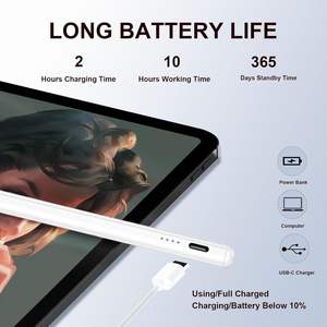 ปากกาสไตลัสสำรองสำหรับแท็บเล็ตแอนดรอยด์ ไอแพด แท็บ A9/A9Plus/<span class=keywords><strong>A8</strong></span>/A8plus/A7 ปากกาสไตลัสอเนกประสงค์สำหรับหน้าจอสัมผัสแท็บเล็ต (สีขาว) - Product Image 3