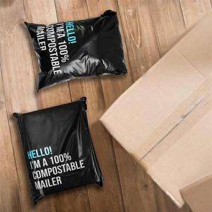 biodegradable compostables de mensajería de polietileno de embalaje sobres de correo sobre bolsas de envío para ropa - Product Image 5
