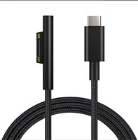 Câble de charge rapide USB-C PD avec déclencheur de charge 1,8 m pour tablette Microsoft Surface Pro 5 6 7 – Pièces de rechange pour chargeur