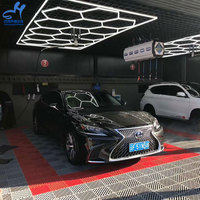 Plafonnier LED carré étanche blanc neutre pour garage, atelier, entrepôt – Service de conception personnalisée