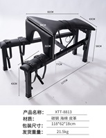 En stock BDSM tabouret de reliure retenu chaise de sexe esclave réglage posture fixe orgasme forcé fessée banc bondage engrenage meubles