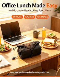 <b>USB</b> Factory Direct Supply Hot Selling Portable Foldable Flameless Fast Instant <b>Heating</b> Self-Adhesive Food <b>Heating</b> Bag - Product Image 4
