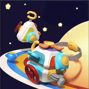 Balle d'éveil multifonctionnelle pour bébé, jouet polyèdre éducatif et stimulant pour les jeunes enfants - Product Image 3