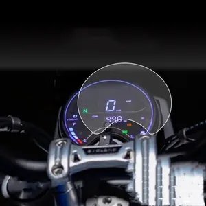 HD rõ ràng/Mờ/ánh sáng màu xanh xe Màn hình phim chống chói mềm TPU Hydrogel phim cao rõ ràng TPU tấm phim cho xe máy Dash Board