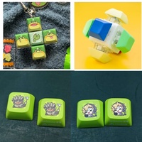 Acrylique Anime Personnalisé pour Porte-clés LED Flexible Clavier Fidget Click Stim Jouet Plusieurs Options de Couleur