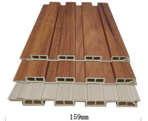 WPC 3D <strong>Wall</strong> <strong>Panels</strong> Modern Wood Grain Decorative <strong>Wall</strong> Paneling for Apartment Interior Customized Sizes - Product Image 2