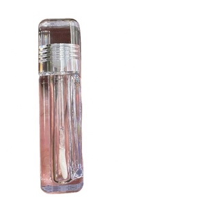<b>Square</b> Transparent 6.5ml Glitter Lip Gloss <b>Container</b> PETG <b>Plastic</b> Lip Oil Tube Empty Lip Gloss Tubes with Large Brush - Product Image 2