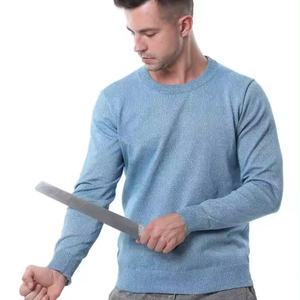 Vêtements de travail et de loisirs confortables de haute qualité en gros, directement de l'usine, personnalisables, T-shirt de sécurité résistant aux coupures en cuir et nylon - Product Image 2