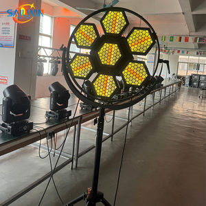 Sailwin DJ đèn <span class=keywords><strong>LED</strong></span> RETRO ánh sáng 7x60w COB pixel RGBW <span class=keywords><strong>LED</strong></span> cổ điển mini <span class=keywords><strong>LED</strong></span> ma trận và chiếu chùm đèn cho sân khấu sự kiện - Product Image 5