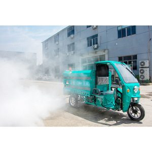 Tricycle électrique fermé pour le transport de marchandises, 48 V, capacité de charge 300-400 kg, charge utile 200-300 kg, pour la désinfection et le nettoyage - Product Image 3