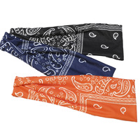 Bando olahraga Pria Wanita Amerika Eropa, sangat elastis lintas batas baru kebugaran lari bernapas Bandana