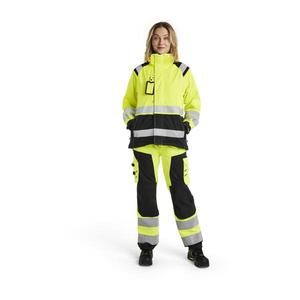 BLAKLADER - 490419873399L Chaqueta de concha de alta visibilidad para mujer Amarillo/Negro-EAN 7330509505663 ROPA DE TRABAJO DE LA HI-VIS - Product Image 3