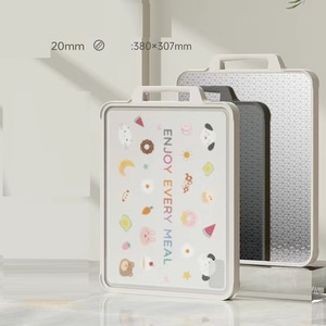 Tabla de Cortar de Doble Cara de Acero Inoxidable, Tabla de Cortar de Polipropileno Resistente - Product Image 3