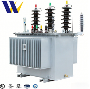 หม้อแปลง<span class=keywords><strong>ไฟฟ้า</strong></span>สามเฟสแบบจุ่มน้ำมัน 30kVA 50kVA 80kVA 100kVA หลายแรงดัน 110V 220V 380V 400V ได้รับการรับรองมาตรฐาน IEC จำหน่ายแบบ OEM - Product Image 1