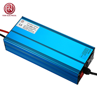 Chargeur rapide industriel haute puissance pour batterie lithium 2000W 73V 25A, chargeur intelligent CC CV pour chariot élévateur et camping-car