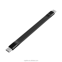 PD100W Llavero Corto FPC Tipo-C Cable de Carga de 8K @ 60Hz Salida de Vídeo 40Gbps Transferencia de Datos Auriculares para Teléfonos Móviles