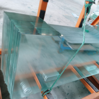 Verre de construction Usine Vente en gros 3mm 4mm 6mm 8mm 12mm 13mm 14mm 15mm 16mm 19mm Verre trempé feuilleté transparent