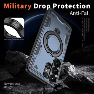 Coque de téléphone magnétique invisible pour Samsung S26 Ultra, coque de téléphone de luxe antichoc pour Samsung - Product Image 4