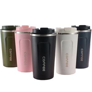 Tasse thermos portable en acier inoxydable 304 bouteille d'eau isolée et flacon à vide de voyage pour cadeaux d'affaires - Product Image 1